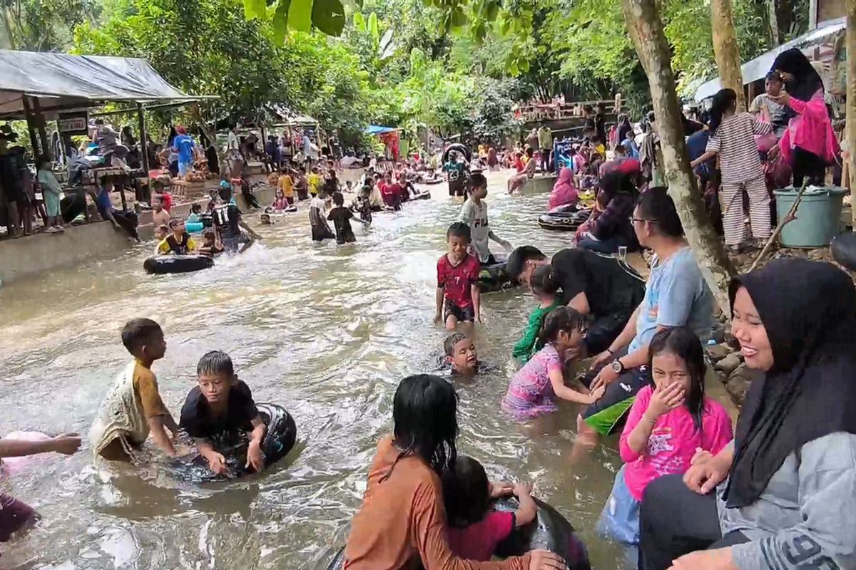 Tradisi Liburan Menjelang Ramadhan, Objek Wisata di Polman Dipadati Pengunjung